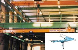 Suspension type overhead crane