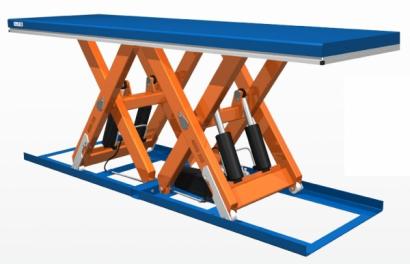 Scissor Lift Tables - Horizontal Double Scissor