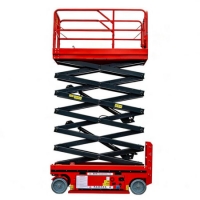 12m Electric self-propelled scissor lift, Maximum working height: 13.8 m, Safe working load 320 kg
