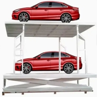 Hydraulic underground scissor car parking lift, Weight Capacity 2,500 kg (5,500 lbs)