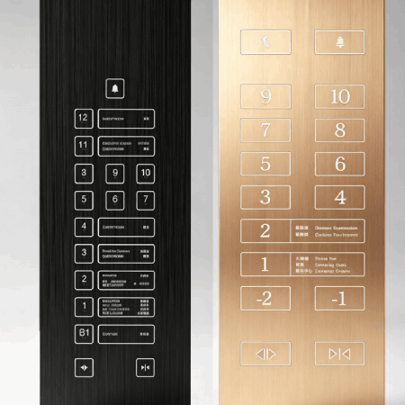 Elevator Multimedia Terminal and Custom COP Panel
