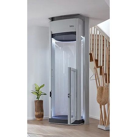 Stiltz Duo Home Elevator, Through Floor Lifts A two-person through-floor lift