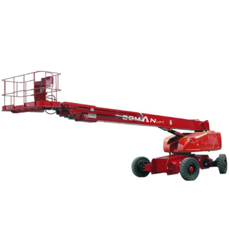 GOMAN B34H, Telescopic Boom Lift, Max.working height  34.00m, Loading capacity  800kg