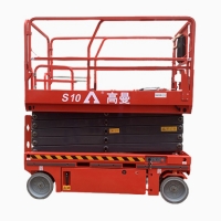 Scissor lift, Max.working height  7.80m,  Max.platform height  5.80m,  Loading capacity  230kg