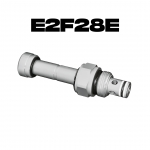 E2F28E - 2/2 direct operated solenoid valve, normally closed with push emergency