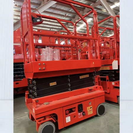 3m Mini electric scissor lift, Maximum platform height 3.00m,  Safe working load  260kg