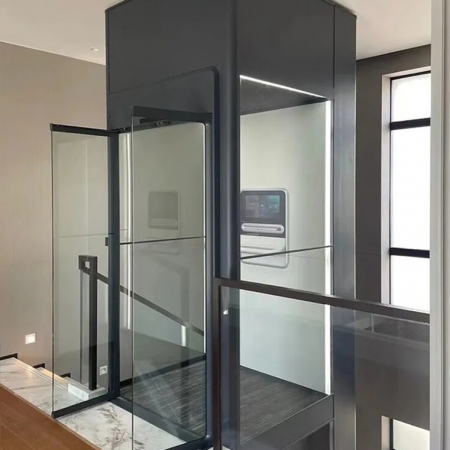 Indoor-Outdoor Screw-Drive Home Elevator – 500 kg to 5 t, 15 m Rise