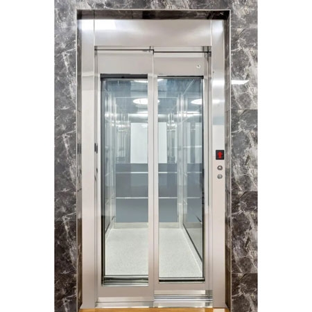 Residential Royal lift, Passenger lifts for private residences, Full height light curtain protection beams across cabin entrance, Guaranteed 400kg Load