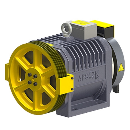 IR450-150 Elevator Traction Machine Capacity 450 kg, Speed 1.50 m/s, Rated Voltage AC380V, Sheave Dia Ø320 mm