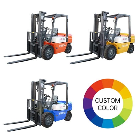 3 Ton Diesel Forklift, Lifting heigh 3000-7000mm,  Loading Capacity 3000 kg