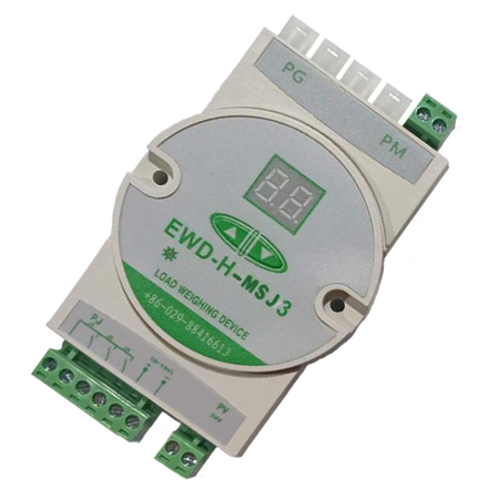 EWD-H-MSJ3, Elevator, Lift Load Weighing Device, Supports up to 4 sensors to detect weight simultaneously