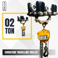 Curvature Travelling Trolley - Pull Push Type - 2 ton capacity