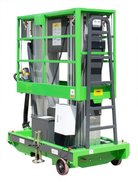 Pushing Around Vertical Mast Lift - MT1400-2