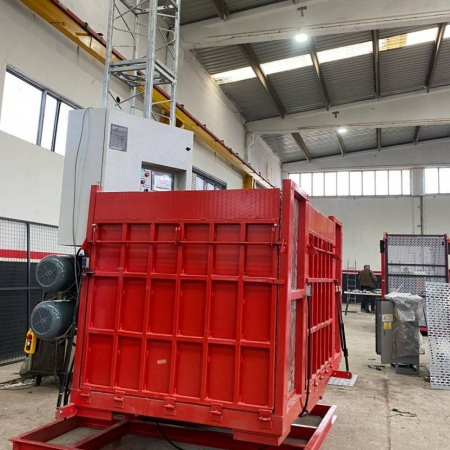 WRLIFT, 1500DH Personnel and Material Hoist Elevator (Open Cage), Maximum Height: 200 m, Capacity: 1500 kg, Speed: 26 m/dk