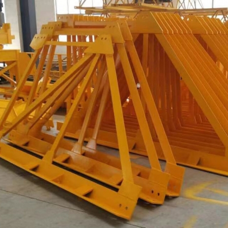 Tower Crane, Max. Lifting Capacity 10 Tons, Max. Capacity At  Jib End 2 Tons, Jib Lenght	60 Meters, Free Standing Height 45 Meters