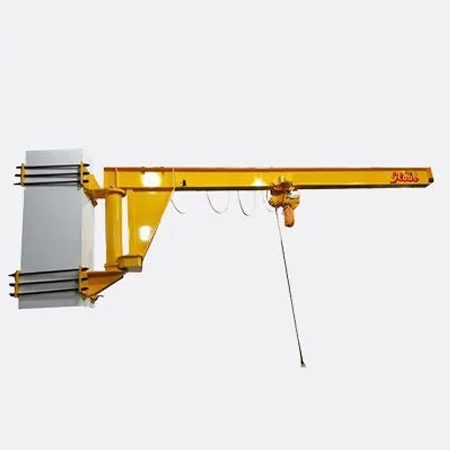 Wall Mounted Jib Cranes, 500 kg 3000 kg (3 Tons) Lifting Capacity, Span ranging from 2 m to 6 m