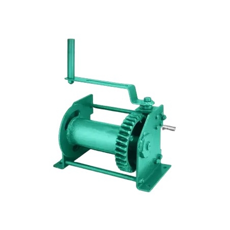 Worm Gear Hand Winch, Capacity Ranges from 500 kg (0.5 Ton) – to 1500 kg (1.5 Tons)