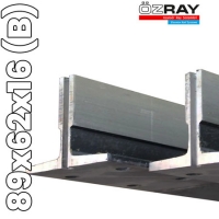 OZRAY, T89/B, 89x62x16 (B) Elevator Guide Rail, Steel grade E275B