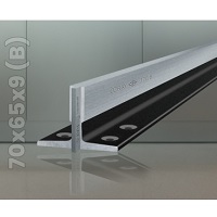 OZRAY, T70B, 70x65x9 (A) Elevator Guide Rail, Steel grade: E275B