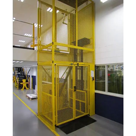 Heavy-Duty Warehouse Cargo Lift, Hydraulic, Load Capacity 1000-6000 kg, Speed 0.2 m/s