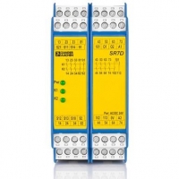 Safety relay, Zander Aachen, SR7D-24VAC/DC | Emergency stop monitoring | Sliding door protection monitoring
