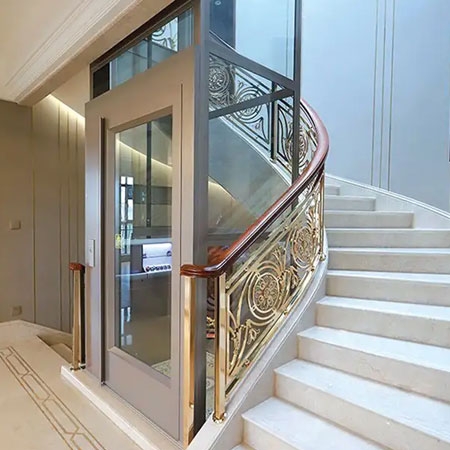Spire Elevators Hydraulic Lift for Home, travel 15 m. (50 ft.)
