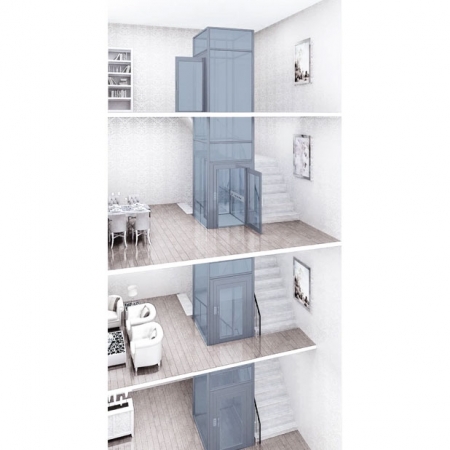 H10/20 Series Home Lift, Capacity 200~450 kg, Speed 0.25~1.0 m/s